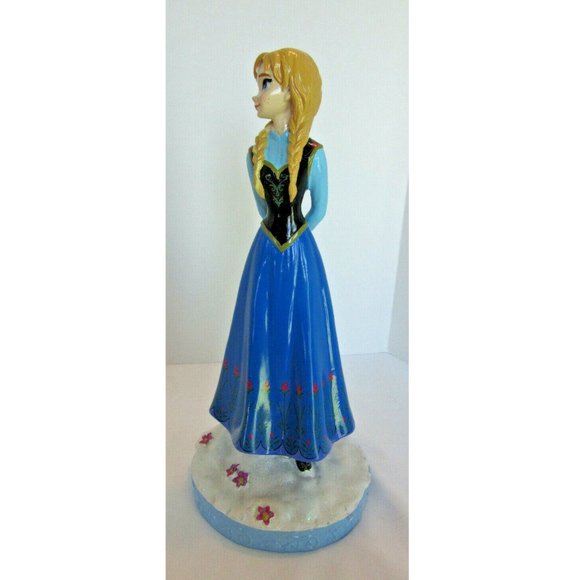 Anna & Elsa Disney Frozen Lot 2 Statues 12" Dolls Figurines British Exclusive - Picture 7 of 16